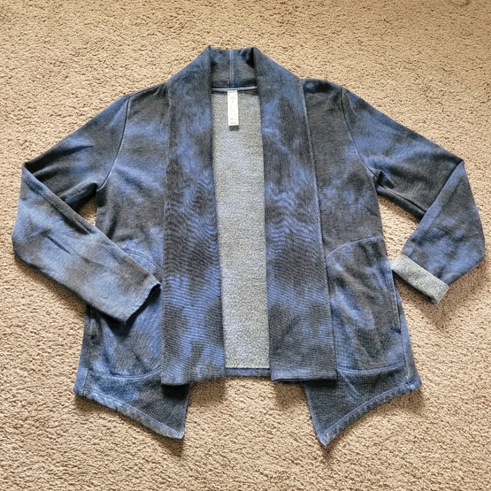 NWOT Knit Open Front Fleece Cardigan